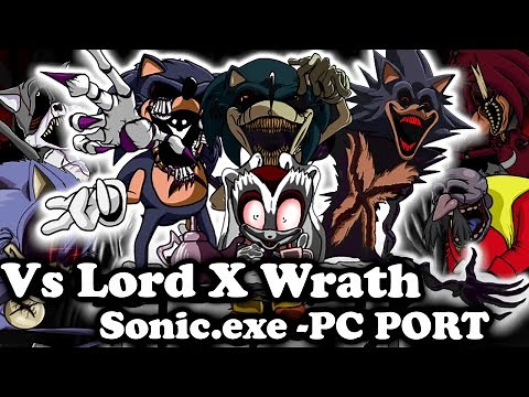 FNF | Vs Lord X Wrath - Lord X Internal - Dialogues + Cutscenes | Mods/Hard |