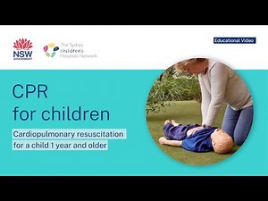 CPR for Children (12 months and over) | SCHN step-by-step guide for parents and carers