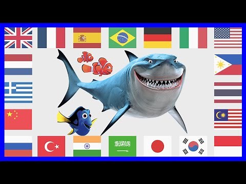 Finding Nemo in different languages