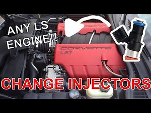 How to Change Fuel Injectors on any LS motor (Corvette C5/ C6, Camaro, G8, GTO) LS1 LS2 LS3 LS6 LS7