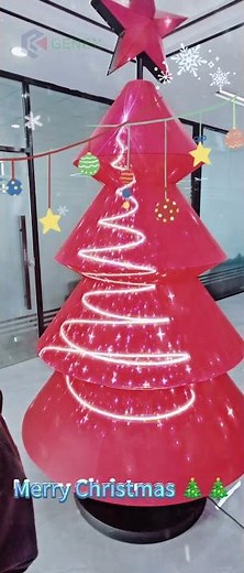 Christmas Tree LED Display 2025 | Novel, Eye-Catching Holiday Decor for Festive Vibes! #genex #led