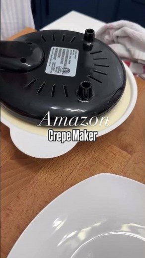 Easy Crepes at Home in Minutes | Amazon Crepe Maker Demo