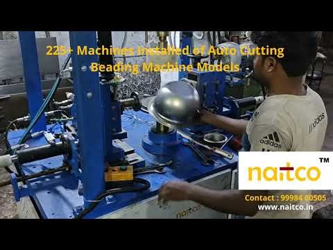 Auto utensil cutting beading machine