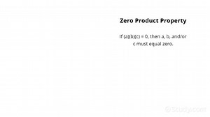 How to Find Zeros of a Polynomial Function Written in Factored Form | Algebra | Study.com