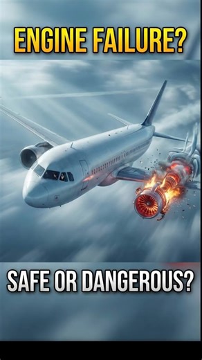 Engine Failure During Takeoff Plane Still Flies! ✈️😲 #shorts #airplane