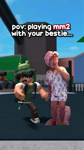 COCO SHE FELL IN MM2 😭