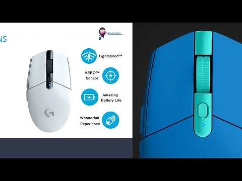 Logitech G304 LIGHTSPEED Wireless Gaming Mouse - Manual, Setup, and Specifications