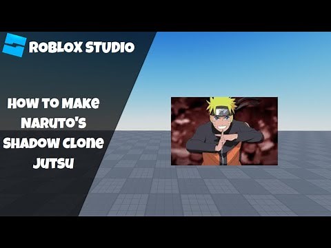 How to make Naruto's Shadow Clone Jutsu in Roblox! (Roblox Studio Scripting Tutorial 2024)