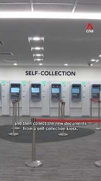 New self-collection kiosks for passports, ICs at ICA’s new Service Centre