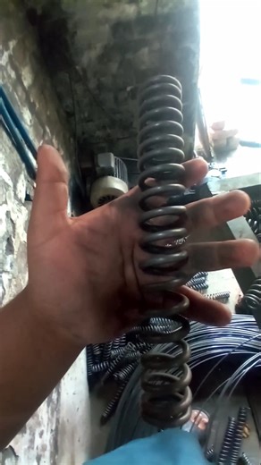 The Art of Spring Making: From Wire to Precision Coil #art #shortvideo #multiskills