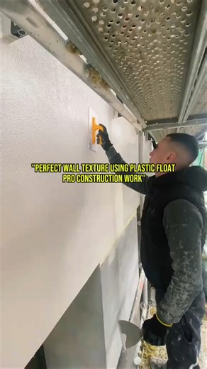 Perfect Wall Texture Using Plastic Float | Pro Construction Work