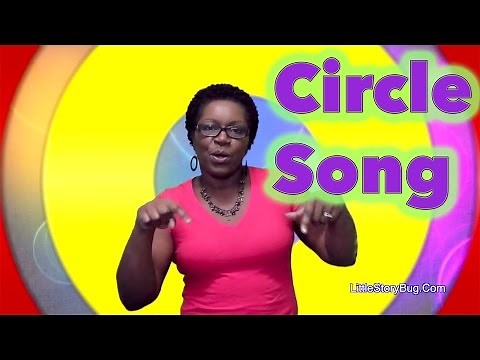 Circle Shape Song - Learning Colors for kids