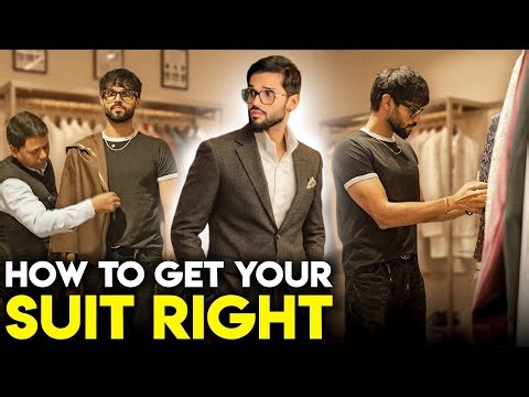 How To Get a Suit Stitched PERFECTLY 👔 | Complete Suit Stitching Guide