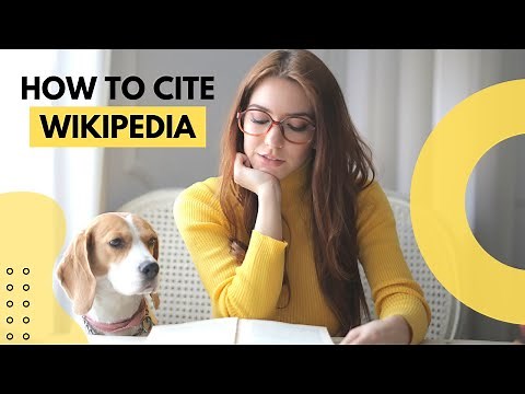 Can you reference Wikipedia? How to Cite Wikipedia in the Harvard style