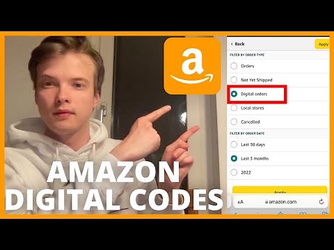 Where To Find Digital Code On Amazon (MOBILE 2025)