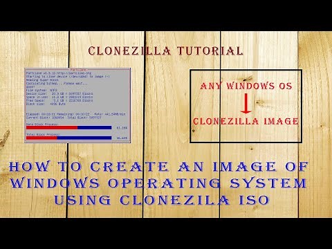 Clonezilla Windows 10: How to Use Clonezilla to Create an Image of Windows 10(Clonezilla Tutorial)