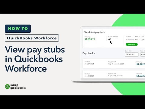 How to set up and use QuickBooks Workforce to see pay stubs and W2s