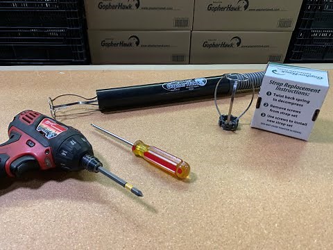 GopherHawk | Replacing Straps