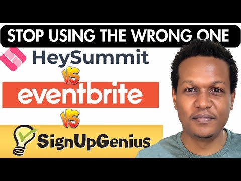 Heysummit vs Eventbrite vs SignUpGenius