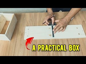 DIY Wooden Tissue Box | Easy Woodworking Project for Beginners