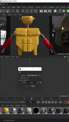 Lock Your Interactive Render Viewport In Cinema 4D