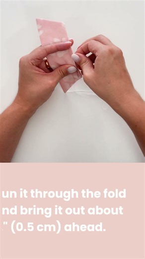 How to Make an Invisible Stitch by Hand 🪡 Hide Your Seams - Beginners Tips