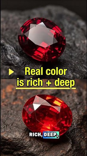 Real vs Fake Ruby — Easy 20-Second Guide