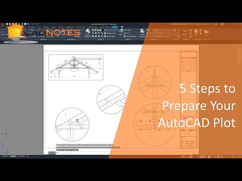 5 Steps to plot AutoCAD Drawing