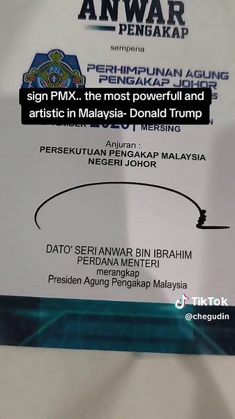 Sign PMX: Karya Artistik Anwar Ibrahim