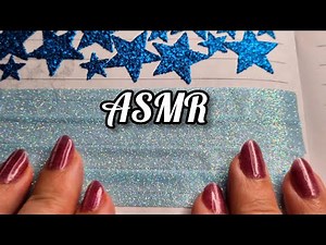ASMR Building My Sticker Diary 📖 Tingly & Calming Sounds for Deep Sleep (No Talking)
