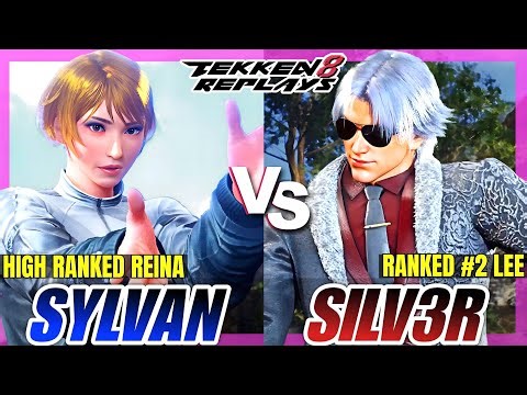 Tekken 8 | Sylvan (Reina) vs Silv3r (Lee) | High Level Ranked Match Replay