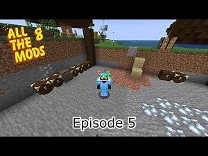 Minecraft - All The Mods 8 - Start Of Sophisticated storage!!! (Ep 5)