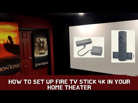 How to set up Amazon Fire TV stick 4k for your home theater