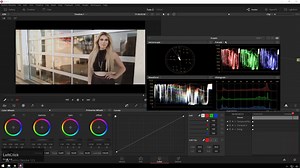 Easy but powerful colour correction and grading using colour wheels