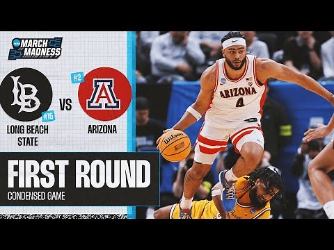 Arizona vs. Long Beach State - First Round NCAA tournament extended highlights