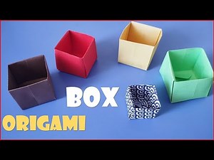 DIY Origami Box Tutorial –
