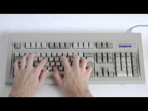 Unicomp Classic 101 Typing Test (Buckling Springs) - KeyChatter.com