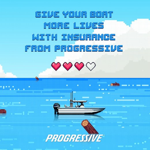 1.3M views · 583 reactions | Your mission: Protect your boat with Progressive. It’ll help keep your boat in the game even longer. | Progressive | Facebook