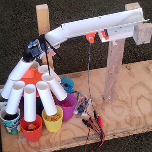 Colour sorting machine for Lego