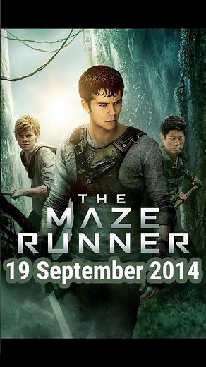 The Maze Runner Movies Release Date Order | Maze Runner Universe