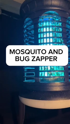 Look how many bugs are on this mosquito zapper! 勞 Zapper mos #mosquito #mosquitozapper #creatorsearchinsights #bugs #bugzapper #mosquitos | Kozey Koelpin | Facebook