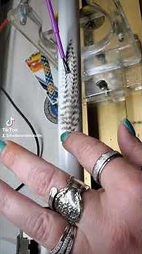 feather inlay tutorial