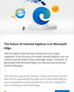 Microsoft will forcibly remove Internet Explorer from most Windows 10 PCs today