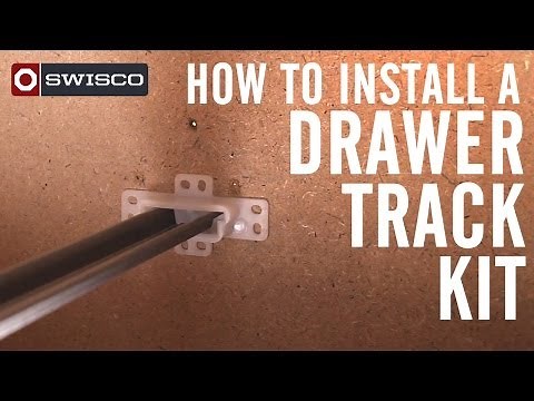 How to Install a Drawer Track Kit