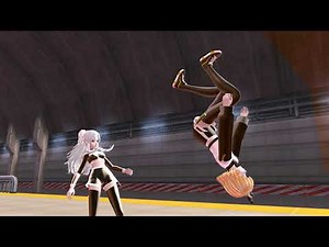 MMD Fight: Miku/Rin + DL