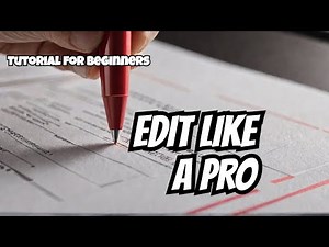 My Top PROOFREADING Tips for Beginners to Edit Like a Pro