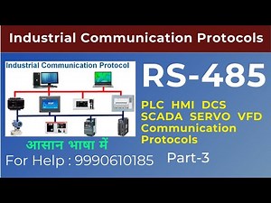 What is RS-485 and How is it Used? Part-3 Industrial Communication Protocol in Hindi#rs485 #plc
