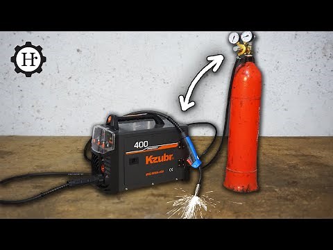 How to connect CO2 Gas bottle on Welding Machine MIG / MAG ?