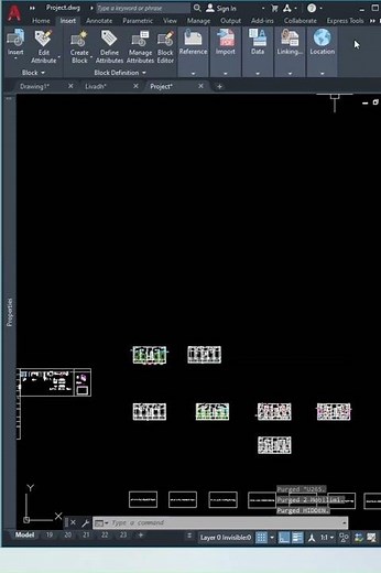 How to make FILE SIZE smaller in AutoCAD ?