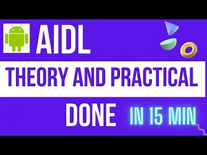 Android AIDL Explained in Detail with Practical in 15 Mins